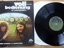 LP Voll - Bedienung of percussion  Zabba W.Lindner & Carsten Bohn * RAR* Selten