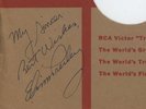 RCA Victor 78 Paper Sleeve - Elvis Presley Autograph W Good Rockin' Tonight
