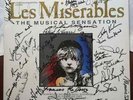 SIGNED Les Miserables Broadway Album Double LP