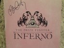 The Prize Fighter Inferno Half Measures EP pink vinyl signed Coheed and Cambria
