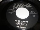 R&B/ SOUL- TONY VALLA - HI-Q 45 RPM- PORK CHOPS / DONKEY WALK - RARE - LISTEN