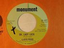 LLOYD PRICE northern 45 OH, LADY LUCK / WOMAN   MONUMENT VG++