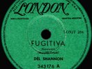 Elvis Related ARGENTINA Del Shannon 1961 78 RPM Runaway & Jody EX NR