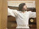 RARE ROLLING STONES 2 LP HYDE PARK WHITE COLORED VINYL TSP no tmoq PLUS FREE LP
