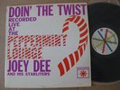 Joey Dee And His Starliters LP Doin' The Twist At Peppermint Lounge ORIG NM