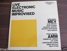 A23) LP: LIVE ELECTRONIC MUSIC IMPROVISED / MAINSTREAM MS 5002
