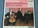 ROSTROPOVICH, RICHTER Beethoven Cello Sonatas PHILIPS HI-FI STEREO 2LP MINT