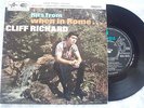 EX- UK EP - COLUMBIA - CLIFF RICHARD - WHEN IN ROME