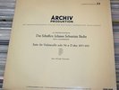ARCHIV PRODUKTION 14061 APM BACH SUITE No. 6 CELLO SOLO ENRICO MAINARDI 3/56 VG+