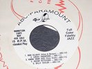 White Label 1950s ABC Paramount JAZZ SAMPLER 7 inch ZOOT SIMS Oscar Pettiford +