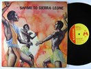 PETER OWINO RACHAR & THE GOLDEN KINGS Safari To Sierra Leone LP on Makossa VG++