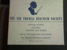 Beecham Society WSA 509/12 Beecham cond. Strauss Elektra & Ariadne auf Naxos