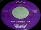 GENE MALTAIS The Raging Sea & Gangwar 45 Rare & Killer Rockabilly Orig Lilac