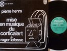 PIERRE HENRY MISE EN MUSIQUE DU CORTICALART DE LP French PROSPECTIVE 21 Siécle