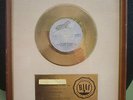 SUPERB RARE RIAA THE NEW SEEKERS  FRAMED GOLD SINGLE RECORD AWARD