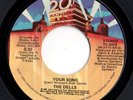 Modern Soul 45 THE DELLS Your Song/Passionate Breezes HEAR Rare 20th Century Fox