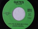 rare Modern Soul Boogie 45 BROOKS BROOKS on GATES Hear