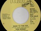 KENI BURKE: Risin' To The Top / Mono 45 (dj) rare Soul