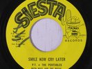P.T. & PORTABLES: Smile Now Cry Later 45 (#ol, Tex-Mex) rare Soul