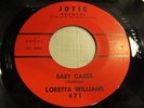 LORETTA WILLIAMS baby Cakes 45 JOTIS 60's soul VG++