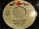 RODDIE JOY La La Song 45 RED BIRD soul 60's promo VG+