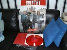 BIG COUNTRY BROKEN HEART (13 VALLEYS) AUTOGRAPHED RARE RED VINYL 12 INCH