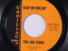 LAD TEENS: Keep On Rollin' / White Rice 45 rare Soul