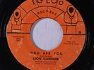 rare Funk 45 LEON GARDNER who are you IGLOO Hear