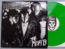 THE MISFITS BEWARE DANZIG EXCELLENT CONDITION GREEN VINYL SKULL ONE LABEL