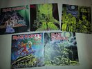 5 x Singles Vinyl Iron Maiden Twilight Zone run to the hills running free women