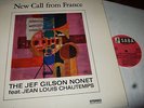 THE JEF GILSON NONET : NEW CALL FROM FRANCE LP 1966 SABA SB 15081 ST GERMANY