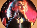 MADONNA First Debut LP Picture Disc UK Sire Pic Disk Rare Everybody Burning Up