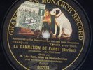 361e.  Leon Beyle - Damnation de Faust-Introduction & Sans regret - HMV 032134/5