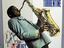 Stanley Turrentine Hand SIGNED Z.T.'s Blues Vinyl LP 1985 BST 84424 NM