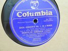 Bach Violin Concerto #1 in A minor Huberman/Dobrowen/Vienna Columbia M-210