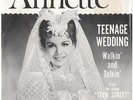 RARE ANNETTE--(TEENAGE WEDDING)--PICTURE SLEEVE ONLY--PS--PIC--SLV