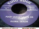 ? Gloria Taylor ? Poor Unfortunate Me ? NM BEAUTY Northern Soul Original 45 HEAR