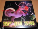 SIGNED sheet YEAH YEAH YEAHS + LP record MOSQUITO + 7