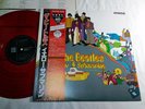 BEATLES YELLOW SUBMARINE JAPAN 20th UK CUTTING MONO RED COLOR VINYL w/OBI RARE