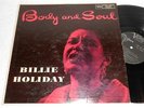 BILLIE HOLIDAY Body and Soul 1957 VERVE DG FEMALE JAZZ ORIG LP  MINT-