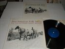 Afro-American Folk Music FOLKWAYS LP Booklet Shrink Soul Blues ALAN LOMAX VG+