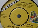 Lester Tipton - 'This won't change' The Masqueraders How Grapevine Northern Soul