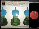 EMI Stereo Poulenc The Chamber Music Fournier Fevrier Debost 4 LP box  NM