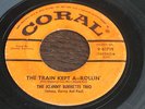 ORIG. ROCKABILLY 2 SIDERS - THE JOHNNY BURNETTE TRIO - honey hush+the train-HEAR