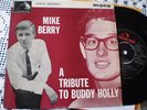 MIKE BERRY - A TRIBUTE TO BUDDY HOLLY - N/MINT HMV EP