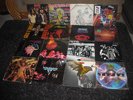 VINYL RECORDS (16) IRON MAIDEN, G N R, METALLICA, JUDAS, RUSH, AC/DC, VAN HALEN
