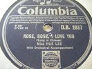 MISS HUE LEE*ROSE ROSE I LOVE YOU/AN AUTUMN MELODY*Ex