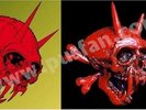 Pushead Monkel pin /125 (Devilman Go Nagai Septic Death Siege COC Kaws Nike 7