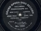 61p.  Edouard De Reszke - Ernani-Infelice - Columbia Grand Opera Record 1221