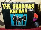 1964 THE SHADOWS KNOW LP Cliff Richard UK Mod ATLANTIC Flingle Bunt